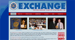 Desktop Screenshot of lynchburgvaexchangeclub.org